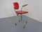 Chaise de Bureau Ajustable Danflex en Teck, 1960s 8