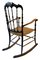 Rocking Chair Chiavarina Vintage par Osvaldo Sanguinetti de Fratelli Sanguinetti 4