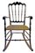 Vintage Chiavarina Rocking Chair by Osvaldo Sanguinetti from Fratelli Sanguinetti, Image 2