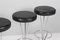 Original Leather Bar Stool by Piet Hein for Fritz Hansen, 1976 3