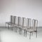 Dining Chairs by Adelberto Del Lego for Misura Emme, Italy, 1980s, Set of 6 2