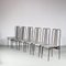 Dining Chairs by Adelberto Del Lego for Misura Emme, Italy, 1980s, Set of 6, Image 1