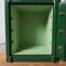 Small Vintage Green Safe from Lips, 1920s 3
