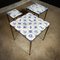 Mid-Century Nesting Tables with Delft Blue Tile Tops, Set of 3 10