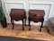 French Nightstands with Drawers and Carbriole Legs, 1940s, Set of 2 2