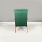 Mid-Century Italian Green Fabric and Wood Reclining Armchair by Antonio Gorgone, 1950 6