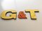 Vintage Original G & T Letters, Image 4