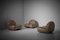 Poltrone scultoree in pelle curva, Italia, anni '60, set di 2, Immagine 7