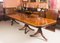 Regency Style Dining Table in Flamed Mahogany, 1970s 7