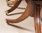 Regency Style Dining Table in Flamed Mahogany, 1970s, Image 16