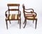 3-Pillar Mahogany Dining Table and Chairs, 1970s, Set of 17, Image 17