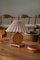 Danish Art Deco Round Wooden Table Lamp in Oak, 1940s 2