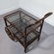 Vintage Bamboo Bar Cart, Image 8