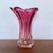 Large Pink Vase from Fratelli Toso, Chambord, 1940s 1