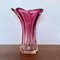 Large Pink Vase from Fratelli Toso, Chambord, 1940s, Image 1