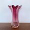 Vaso grande rosa di Fratelli Toso, Chambord, anni '40, Immagine 8