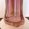 Large Pink Vase from Fratelli Toso, Chambord, 1940s 5