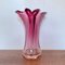 Large Pink Vase from Fratelli Toso, Chambord, 1940s 3