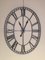 Mid-Century Oval Iron Clock, Image 6