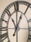 Mid-Century Oval Iron Clock 2