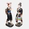 Large 19th Century Chinese Hand-Carved Farmers, Set of 2 1