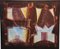 Espejo retrovisor, óleo sobre lienzo, años 80, Imagen 1