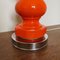 Orange and Chrome Table Lamp from MCM, 1970s, Image 6