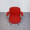 Chaise de Bureau Rouge par Ico & Luisa Parisi pour MIM, 1960s 9