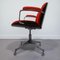 Red Desk Chair by Ico & Luisa Parisi for MIM, 1960s 3