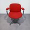 Chaise de Bureau Rouge par Ico & Luisa Parisi pour MIM, 1960s 10