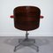 Red Desk Chair by Ico & Luisa Parisi for MIM, 1960s, Image 6