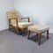 Antimot Lounge Chair and Stool from Knoll, 1960s, Set of 2, Image 8