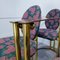 Hollywood Regency Dining Table and Armchairs from Belgo Chrom, 1980s, Set of 7 19