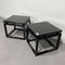 Black Laquered Side Tables, Set of 2 6