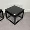 Black Laquered Side Tables, Set of 2 2