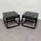 Black Laquered Side Tables, Set of 2 4