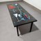 Black Tile Table from De Nisco 6