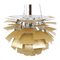 PH Kegelförmige Lampe aus Messing von Poul Henningsen 1