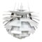 Lampada Artichoke in rame di Poul Henningsen per Louis Poulsen, Immagine 4