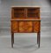 French Walnut Commode with Glass Top, 1870s 2
