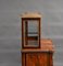 French Walnut Commode with Glass Top, 1870s 13