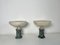 Mid-Century Centerpieces in Marble, Set of 2 1