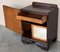 Art Deco Nightstands with Ebonized Base, 1950s, Set of 2 9