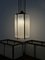 Vintage Industrial 4-Panel Pagoda Ceiling Lantern from Holophane, 1920s 2