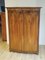 Biedermeier Cabinet with Bombed Doors in Walnut 4