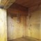 Biedermeier Schrank mit bombierten Türen aus Nussholz 7