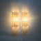 Scandinavian Glass & Brass Wall Lights attributed to Carl Fagerlund for Orrefors & Lyfa, 1960s, Set of 2, Image 6