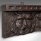 Soporte de pared inglés de roble tallado, década de 1880, Imagen 4