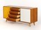 Credenza Mid-Century con cassetti in plastica di UP Závody, anni '60, Immagine 4