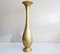 Large Brass Vase with Floral Decor, 1970s 10